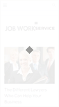 Mobile Screenshot of jobworkservice.com